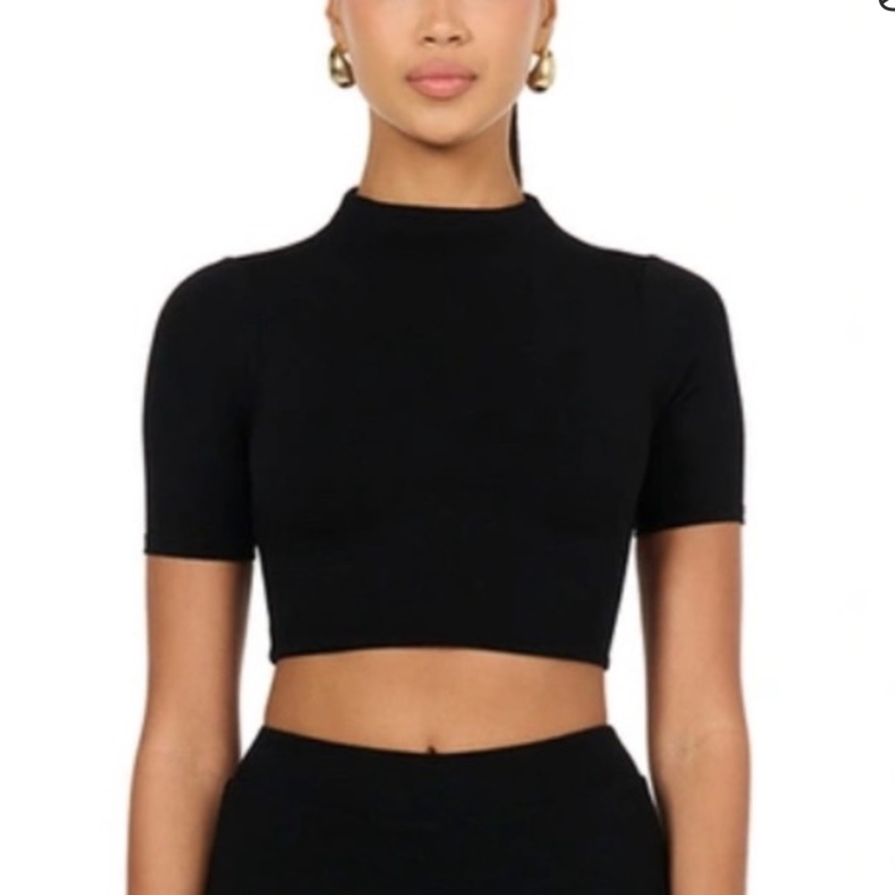 NAKED WARDROBE The Sweet T Crop Top. Size Small. - Picture 9 of 9